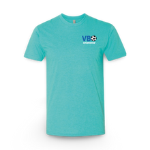 Load image into Gallery viewer, OnieTonie™ T-Shirt Tahiti Blue 'VB Soccer Dolphins'