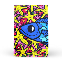 Load image into Gallery viewer, OnieTonie Yard Flag 'Happy Fish Starfish'