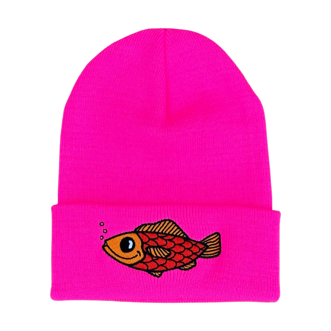 Pink Tropical Fish Hat