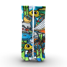 Load image into Gallery viewer, OnieTonie™ Socks 'Smiley Gang Blue'