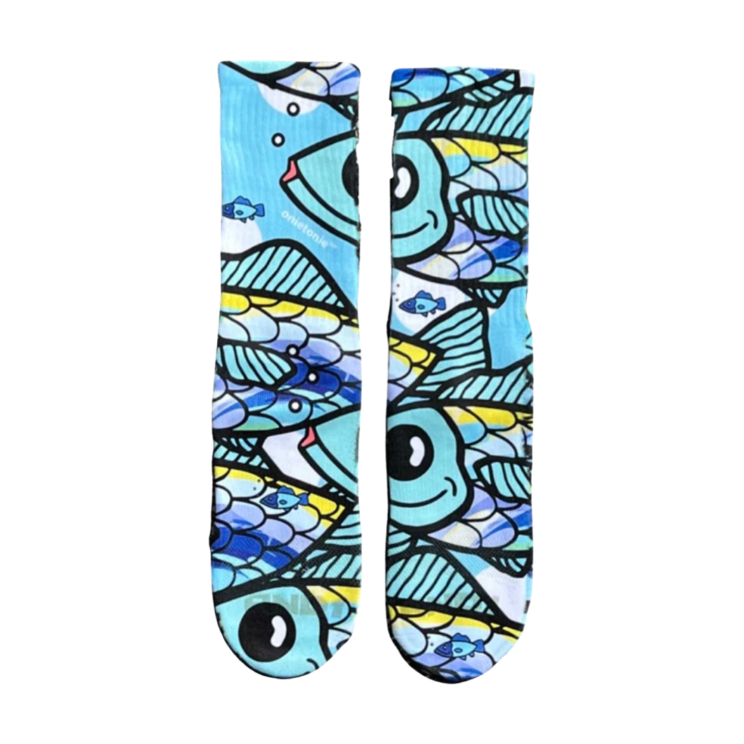 OnieTonie™ Socks 'CB Blue Fish'
