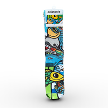 Load image into Gallery viewer, OnieTonie™ Socks 'Smiley Gang Blue'