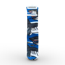 Load image into Gallery viewer, OnieTonie™ Socks 'Deep Blue Sharks'