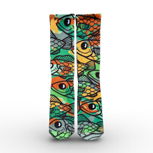 Load image into Gallery viewer, OnieTonie™ Socks 'Classic Camo Fish'