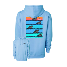 Load image into Gallery viewer, OnieTonie™ Hoodie 'Shark Party'