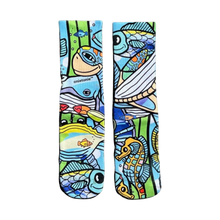 Load image into Gallery viewer, OnieTonie™ Socks 'CB Big Collage'