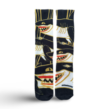 Load image into Gallery viewer, OnieTonie™ Socks 'Gold Sharks'