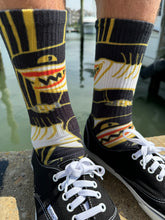 Load image into Gallery viewer, OnieTonie™ Socks 'Gold Sharks'