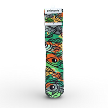 Load image into Gallery viewer, OnieTonie™ Socks 'Classic Camo Fish'