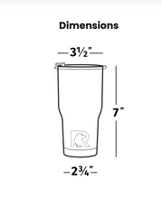 Load image into Gallery viewer, OnieTonie™ Tumbler 20oz 'Crab' White