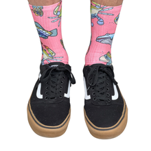 Load image into Gallery viewer, OnieTonie™ CB Pattern Pink Sock