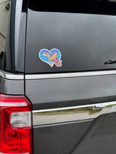 Load image into Gallery viewer, OnieTonie™ Sticker, Large Sandy Matte Finish 'Sea Turtle Ocean Heart'