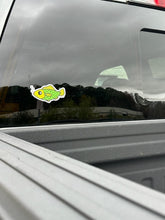 Load image into Gallery viewer, OnieTonie™ Stickers, Large Sandy Matte Finish 'Yellow & Green Fish'