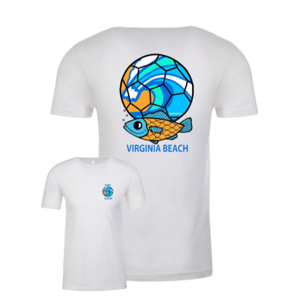 OnieTonie™ T-Shirt White 'Sand Soccer 22'