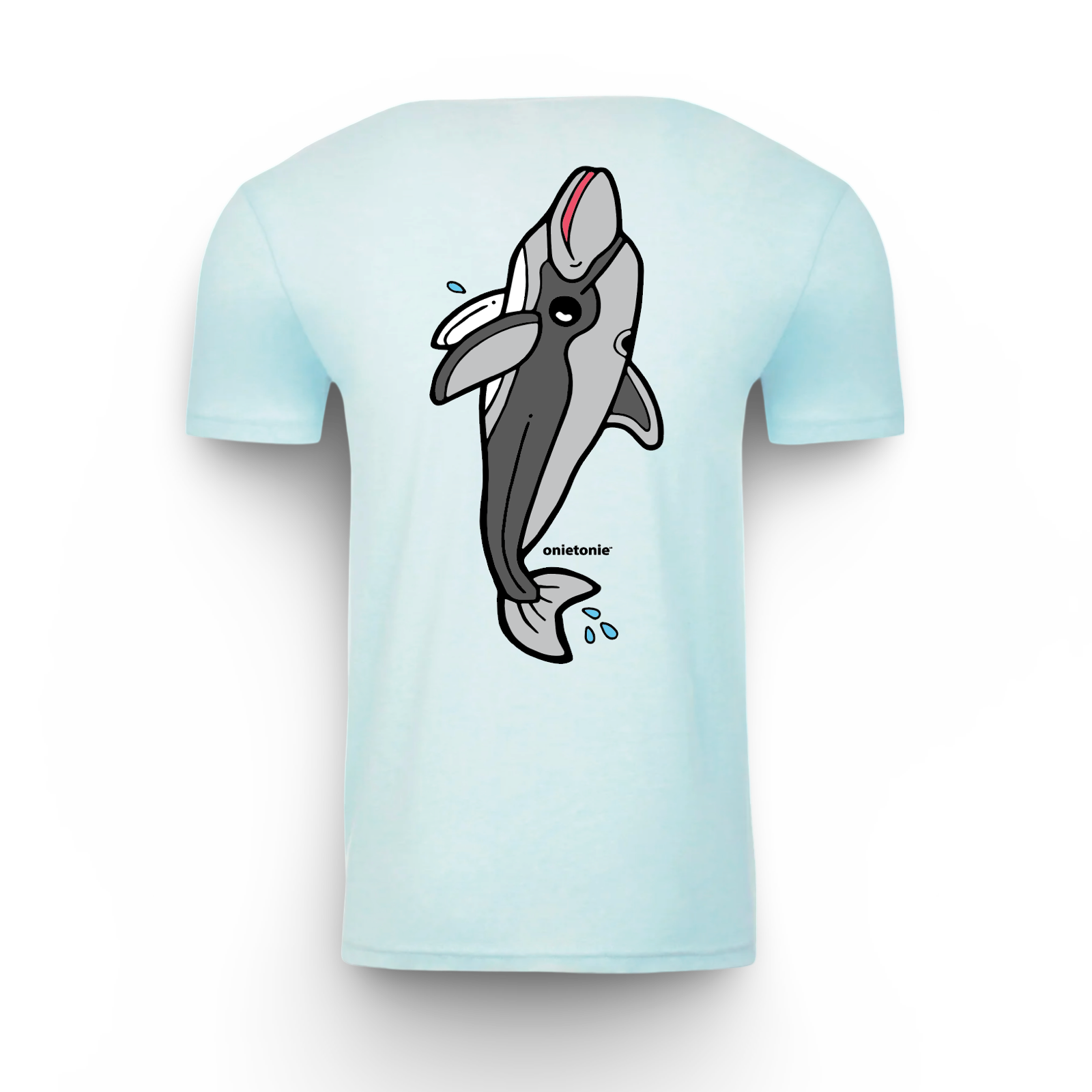OnieTonie™ T-Shirt Ice Blue 'Vert Dolphin'