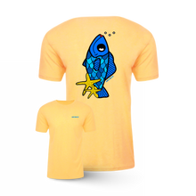 Load image into Gallery viewer, OnieTonie™ T-Shirt &#39;Blue Fish Starfish&#39;
