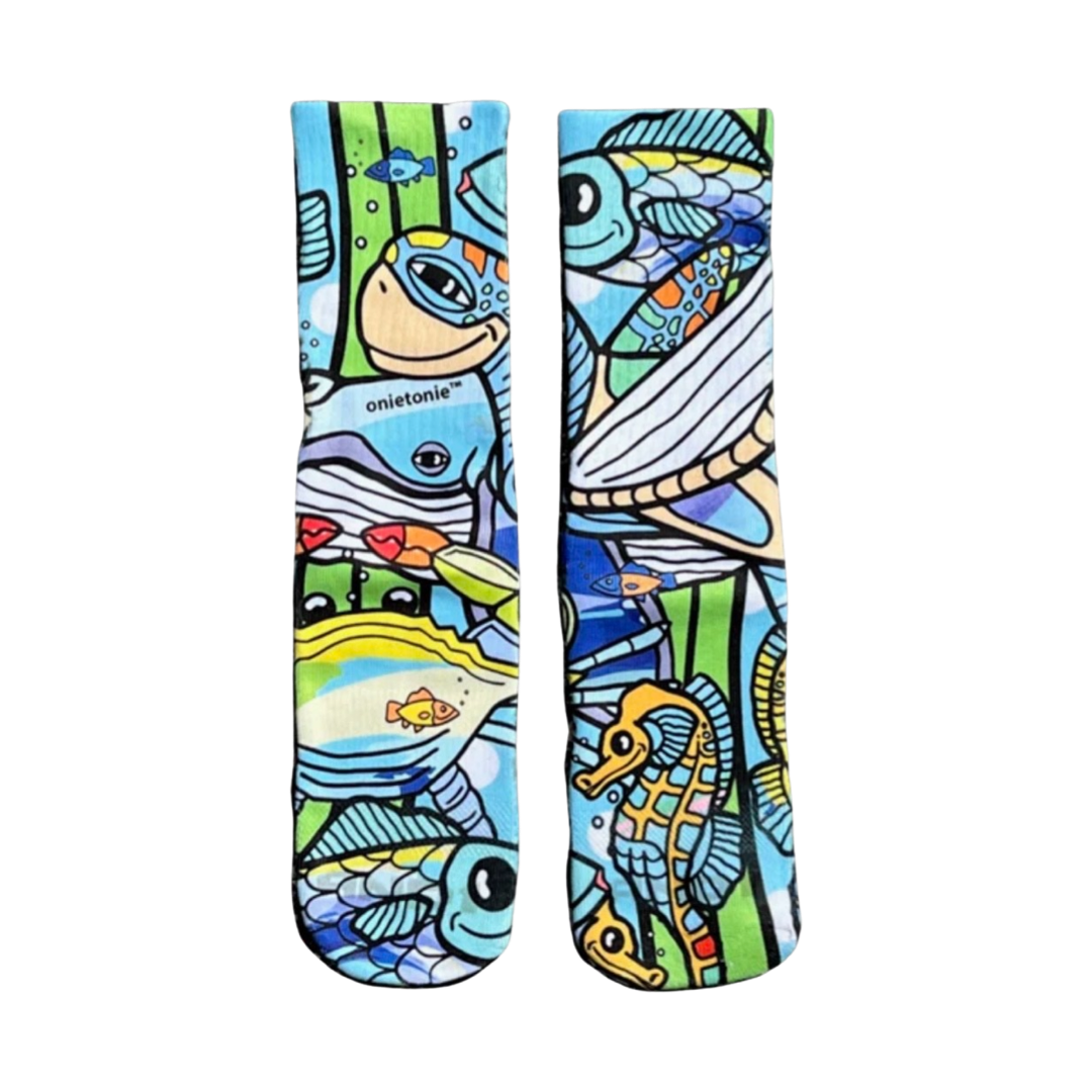 Stance FISH FOOD_K - Stance socks B526D17FIS - Big Wave Dave