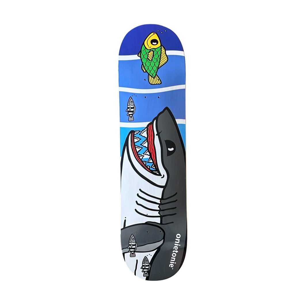 OnieTonie™ Skateboard Deck 'Shark Chase'
