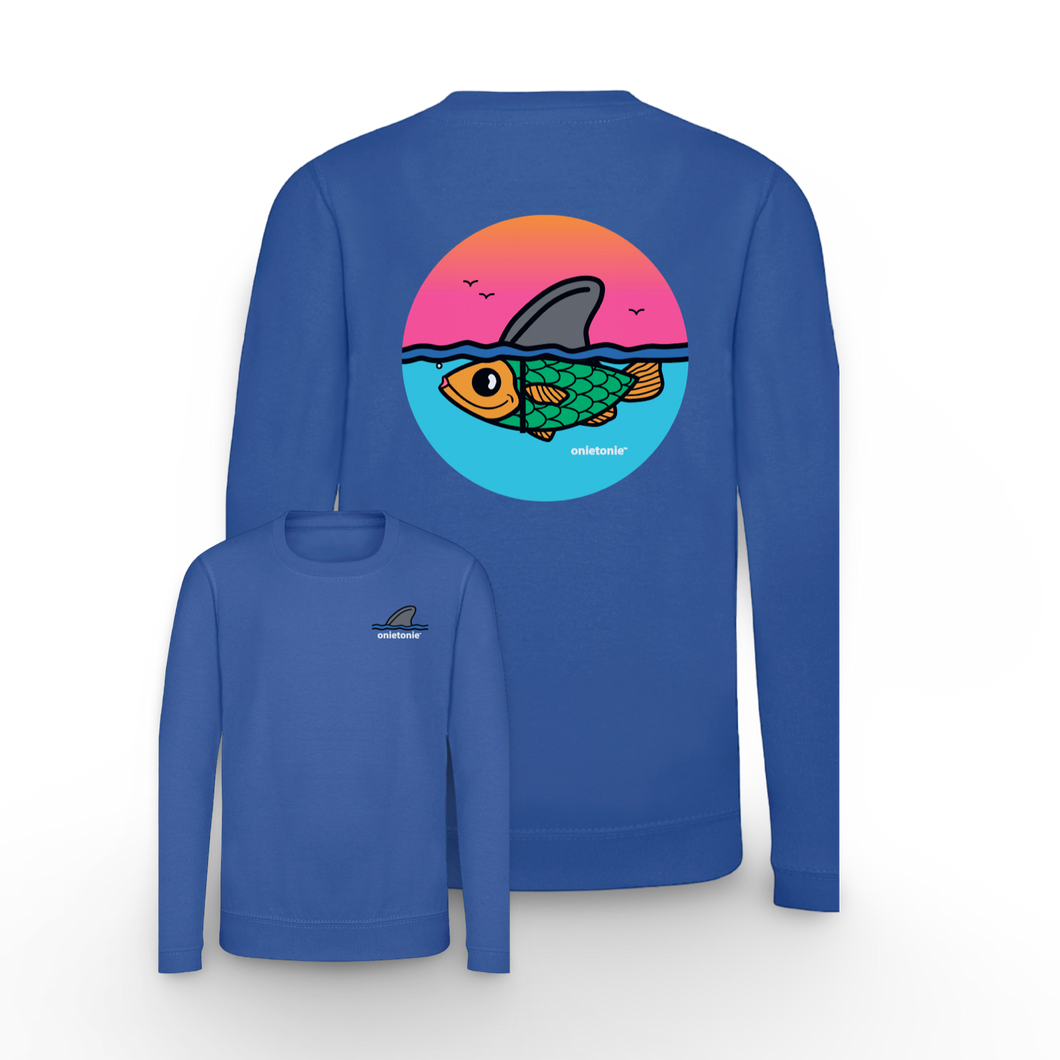 OnieTonie™ Kids Sweatshirt 'Fish Shark'