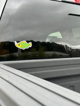 Load image into Gallery viewer, OnieTonie™ Stickers, Large Sandy Matte Finish &#39;Yellow &amp; Green Fish&#39;
